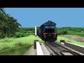 2in1 trains crossing in Goa! ALCo & EMD || Indian Train Simulator 2023