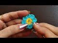 Crochet Easy Flower Rakhi  #crochetrakhi #crochetflower