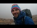 BEN NEVIS THE CMD ARÊTE ROUTE - An EPIC challenging SOLO SUMMIT WILD CAMP with my dog - Scotland UK