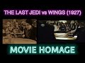The Last Jedi vs Wings (1927) - #Shorts