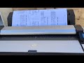 test hp T3500 eMFP plotter