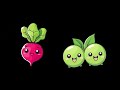 Spring Vegetables Dancing For Babies - Funky Veggies Baby Sensory Video!