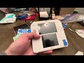 Putting on a screen protector nintendo 2ds