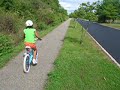 August Sept 2006 032 - Laura riding bike - 2006