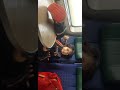 He was sleeping in the train...♥️♥️♥️♥️