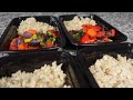 MEAL PREPS FOR WEIGHT LOSS |WHAT I ATE TO LOSE 30 LBS IN 3 WEEKS | WEEK 1