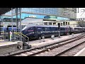 802304/802305 leaves P3 and 803001 arrives on P8, London King’s Cross (Greater London) (29/06/2024)