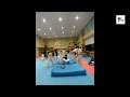 Taekwondo 360, 540, 600, 720, Demonstration & back flips