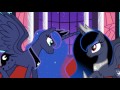 MLP Speedpaint - princess Luna and Blue Dream ( fanart )