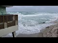 Tropical Storm Eta: Juno Beach Pier.
