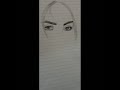 How to draw Billie Eilish eye!!