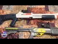 Shotgun Showdown! Shell Ejecting Blaster Comparison | AGM Mastech vs Elite Strike