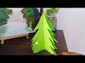 Easy Christmas Tree for kids #christmas #craft #easycraft #christmastree