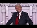 WATCH: Trump says his foreign policy will 'bring stability to the world' | 2024 RNC Night 4