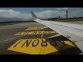Ryanair Boeing 737-800 landing in Dublin runway 28L