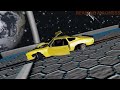Beamng drive - Open Bridge Crashes over Black Hole in Space