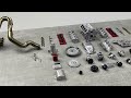 【RC Ultra4】How to build a RC Ultra4 Car? Part 2-Exhaust Pipe 排氣管與一些引擎零件