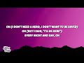 Charlie Puth - Hero (Lyrics)