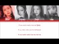 BLACKPINK - 'REALLY' LYRICS (Color Coded Eng/Rom/Han)