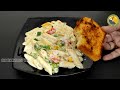 OMG! Taste ഒരു രക്ഷയും ഇല്ല! | Easy|Alfredo Pasta | Garlic Bread| No Oven| pasta recipe|Easy Pasta|