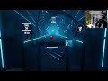 My First Time EVER Playing BEAT SABER (PSVR2 Gameplay)