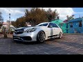 Rebuilding Mercedes Benz E63 - Forza Horizon 5 | Steering Wheel Gameplay