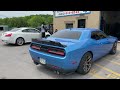 2015 Dodge Challenger Hellcat 6.2L SUPERCHARGED HEMI V8 Dual Exhaust w/ FLOWMASTER OUTLAWS!