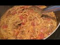 Kitchen clean with me/Cook with me/Delicious Taco spaghetti