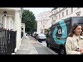 London City Walk in the Rain | Walking the Expensive Streets of London | Belgravia & Kensington