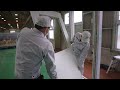 The process of making steel doors. Japan's largest steel door factory.