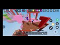 I WAS JUST REVIEWING A PVP METHOD WHEN THIS HAPPENED(ROBLOX BEDWARS MOBILE)