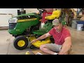 SET THE MOWER DECK WHEELS ON YOUR JOHN DEERE (100 SERIES)