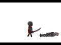 Dark warrior vs chaos warrior :drawing cartoons 2