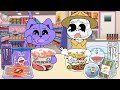 Convenience Store Food Mukbang VS Fundamental Paper Education | Poppy Playtime 3 Animation | ASMR