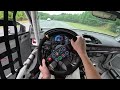 Honda Civic Si FE1 Race Car w/Bridgestone Potenza RE-71RS tires - POV Track Test