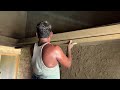 Techniques of Loft Plastering_1BHk Kitchen Lintel Slab Properly Plastering|Slab Plastering