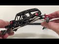 SCX24 - HARD PARK 'DUV' DEMENTOR BUILD - DW1.5 TRANSMISSION, LGRP SUPER 8s, MOFO NANO BAM, FURITEK