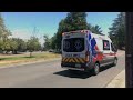 AMR Ambulance responding loud