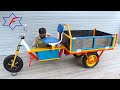Homemade Amazing Electric Light Truck Use Electric Lifter For Workshop