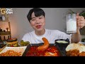 ASMR MUKBANG | FIRE Noodle & FRIED CHICKEN & SAUSAGE | EATING SOUND! | GONGSAM 이공삼