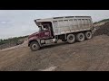 CONSTRUCTION CREW THREATENS POPS | COMMERCIAL TIRE BUSINESS | ASPHALT MILLING HUSTLE IN DUMP TRUCK