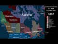 Territorial Evolution of Canada: Every Year