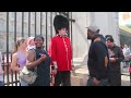 Make way for The Queens Guard Social Experiment