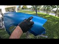 Professional BACKYARD Paint-Job Using Only Spray Cans!