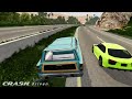 Out Of Control Rollover Crashes #30 - BeamNG Drive Crashes