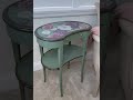 Thrifted table makeover start to finish