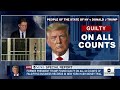 Donald Trump found guilty on all 34 counts in hush money case