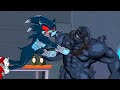 RICH SHADOW vs POOR SONIC But HAPPY! Who gets Baby Sonic? - Sonic the Hedgehog 2
