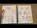 2020 Sketchbook Tour | includes bad editing but great art // Slushygirlkawaii