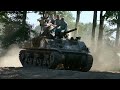 D-Day 80 - Démonstration véhicules tank, Overlord Museum le 7 juin 2024.